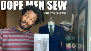 DOPE MEN SEW: PATTERN REVIEW VOGUE 8988