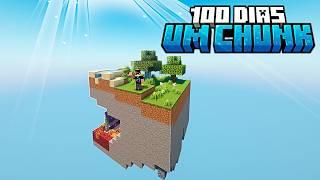 SOBREVIVI 100 DIAS EM UM CHUNK COM 20 BIOMAS NO MINECRAFT - O FILME