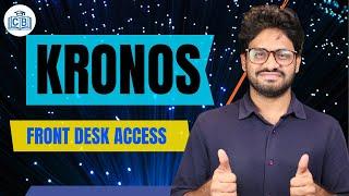 Kronos Front Desk Access | Connect in Kronos | Kronos Training | Learn Kronos Course | CyberBrainer