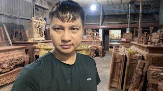 Đồ Gỗ Linh Hương phát trực tiếp chia sẻ về nội thất phòng thờ từ đường , nhà thờ họ !