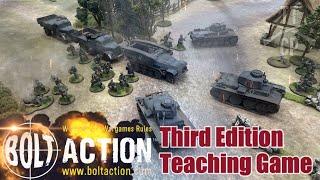 Tabletop CP: Bolt Action Battle Report- Version 3 Teaching Game