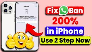 whatsapp banned my number solution iphone | this account can no longer use whatsapp iphone