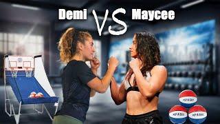 Maycee Barber TAKES ON Demi Bagby in the Backyard Olympics with CONSEQUENCES!