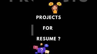 8 Best Project IDEAS for Resume 