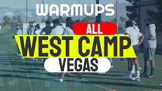 NUC All West Camp in Vegas Warmups!!