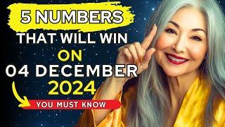 Lucky Numbers 5 NUMBERS MOST LIKELY TO APPEAR ON 04TH DECEMBER 2024  Buddhist Teachings