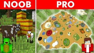 Minecraft NOOB vs PRO: ZOO BUILD CHALLENGE FOR EVERY ANIMAL