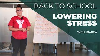 Back to School - Stress Management