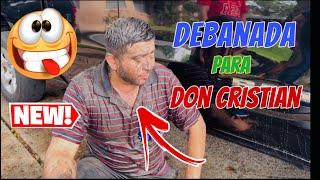 Debanada a domicilio a Don Cristian  que valla a llorar al parque