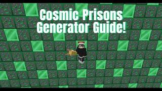 Ore Generator Basics Tutorial! | Minecraft Cosmic Prisons