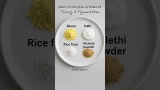 mix all the ingredients and apply twice a week. #skincare #homemade #skincareroutine #skincaretips