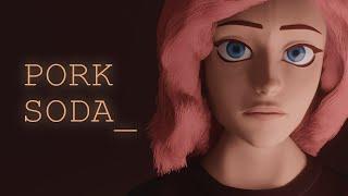 pork soda - 3d animation meme (flickering lights)