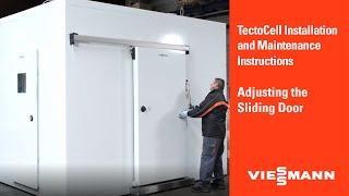 Adjusting a TectoCell Cold Room Sliding Door | Viessmann Clean & Cold Solutions