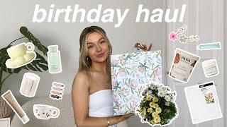 an unexpected BIRTHDAY HAUL  everything i got for my birthday!!