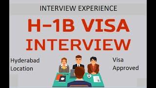 H1B Visa Interview Experience on 11-JAN-2024. Visa got approved - Hyderabad location