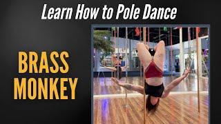 Brass Monkey - Intermediate | How to Pole Dance Tutorials - PolePedia