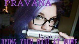 Pravana VIOLET - HOW TO DYE YOUR HAIR AT HOME! - LemonyKristen