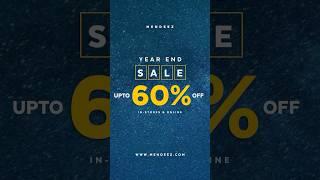 Year End Sale | UPTO 60% OFF