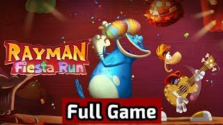 Rayman Fiesta Run - Full Game All Levels 100% Perfect (1080p 60FPS HD)