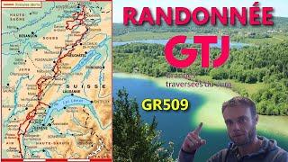 RANDONNÉE 400 KM : LA GRANDE TRAVERSÉE DU JURA GTJ : GR 509 en 14 JOURS : ÉTAPES / PROFIL / DÉNIVELÉ