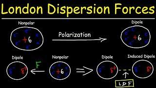 London Dispersion Forces & Temporary Dipole - Induced Dipole Interactions - Intermolecular Forces