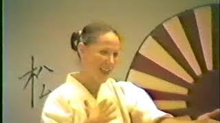 Sample Matsubayashi Ryu class instructed by Katherine Loukopoulos in Harlem, NY, USA.  23 July 1986.