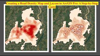 Creating a Road Density Map and Layout in ArcGIS Pro: A Step-by-Step Guide