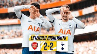 ARSENAL 2-2 TOTTENHAM HOTSPUR // PREMIER LEAGUE EXTENDED HIGHLIGHTS // SONNY GETS 150TH SPURS GOAL