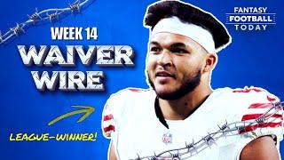 Week 14 Waiver Wire: Best Pickups, Injury Replacements & Streamers! | 2024 Fantasy Football Advice