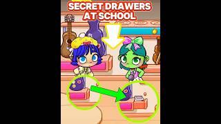 DISGUST AND JOY FIND SECRET DRAWER WITH SECRET NOTE IN SCHOOL . #avatarworldsecrets #avatarworld