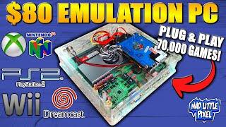 $80 Plug & Play Emulation PC With PS2, Wii & Over 70,000 Games! Worth It?