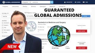 We're excited to announce the launch of Global Admissions!