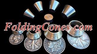 Coin Ring Tools: the NEWEST Way to FOLD a Coin Ring; Keeps 100% of the Inner Detail