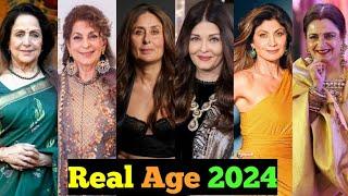 Top Bollywood Actress Real Age 2024 | Real Age Of Bollywood Actress | Karishma Kapoor