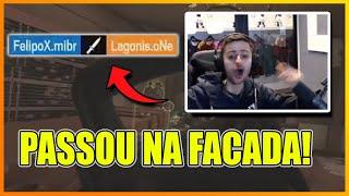 RAZAH FOI A LOUCURA COM A F4C4DA DO FELIPOX NO LAGONIS - SIX INVITATIONAL 2022 CLIPS