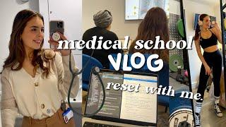 GET MY LIFE TOGETHER AT MEDICAL SCHOOL | third year medical student vlog to get you back on track