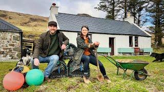 New Projects At Our 200 Year Old Cottage - Isle of Skye, Scottish Highlands - Ep112