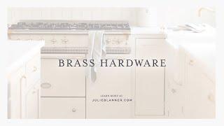 Unlacquered Brass Hardware | Why I Love the Traditional Living Finish