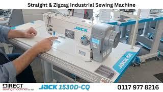 New Jack 1530D-QC Straight & Zigzag industrial sewing machine