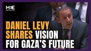 Daniel Levy shares vision for Gaza at UN conference