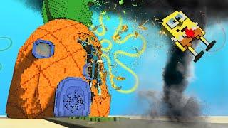 TORNADO DESTROYS SPONGEBOB! (Teardown)