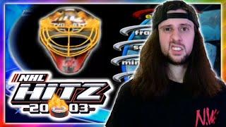 The BEST hockey game of ALL TIME! NHL Hitz 2003