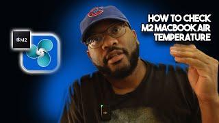 How to Check Temperature of M2 Macbook Air |  TG PRO Tutorial