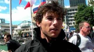 Louis Vuitton Trophy Auckland - Sebastien Col - Barreur d'All4One