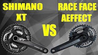 SHIMANO XT M780 vs RACE FACE AEFFECT  // Which Cranks Are Better ???