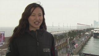 Olympian Xu Lijia promotes sailing in China