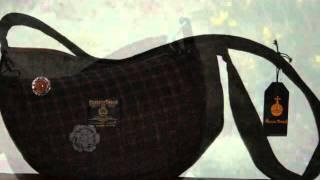 Ten 10 Creations - collection of handmade Harris Tweed bags