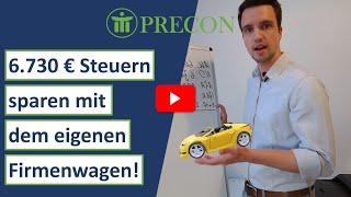 Steuern sparen mit dem eigenen Firmenwagen!