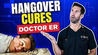 Hangover Cures! Real Doctor Reacts to How To Cure a Hangover | Medical Myths With Doctor ER