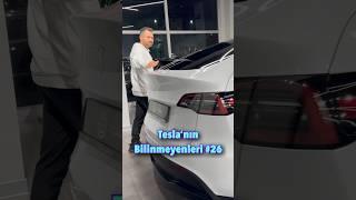 Tesla Bilinmeyenleri 26 - Model Y ile Kamp Yapmak! #shorts